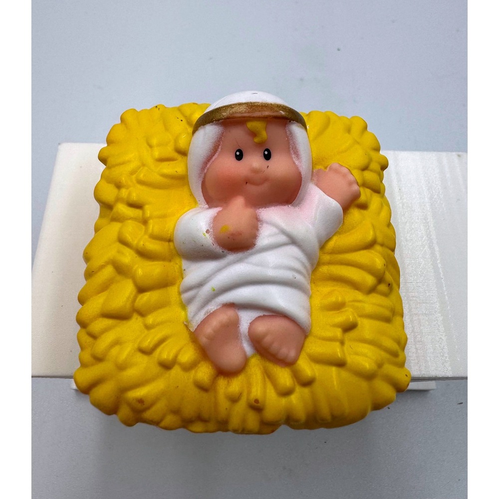 Fisher-Price Little People Baby Jesus in Manger Nativity Replacement Figure